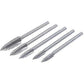 5pcs Wood Carving And Engraving Drill Milling Root Cutter Carving