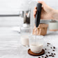 Stainless Steel Wireless Electric Milk Frother Milk Frother Blender Coffee Frother Egg Beater Cream Cake Whip