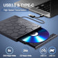 8-in-1 Ultra-Slim Portable External CD/DVD Drive