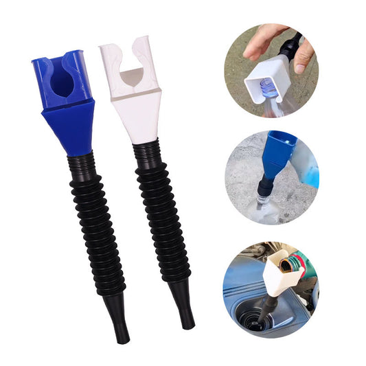 Universal Flexible Draining Car Oil Snap Funnel