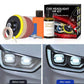 Car Headlight Restoration Polishing Kits Auto Headlamp Lens Polisher Repair