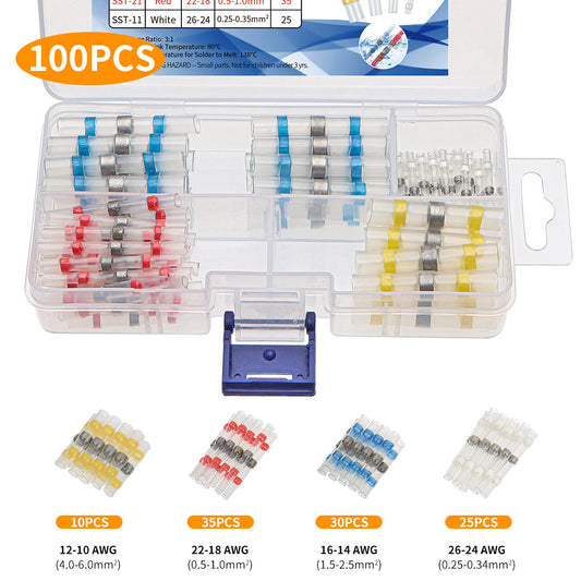 WATERPROOF SOLDER WIRE CONNECTOR KIT