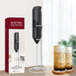 Stainless Steel Wireless Electric Milk Frother Milk Frother Blender Coffee Frother Egg Beater Cream Cake Whip